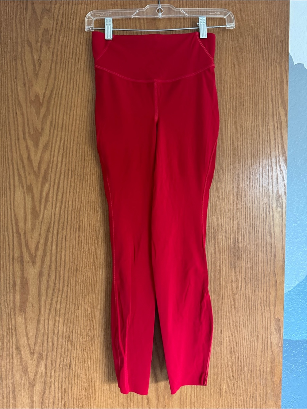 lululemon athletica Bright Red High-Waist Leggings